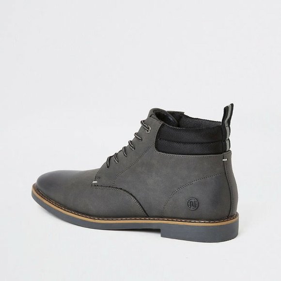 BRAND NEW RIVER ISLAND MEN USA SIZE 9 GRAY